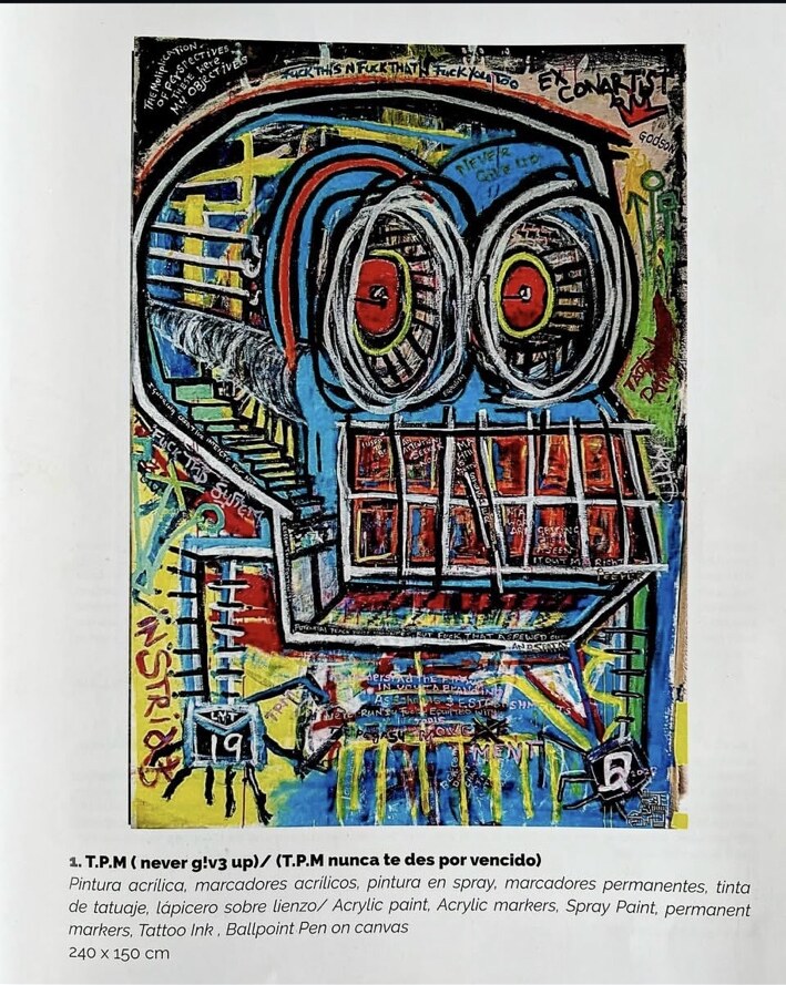 T.P.M reproduced in Art Anthology III: Madrid Edition